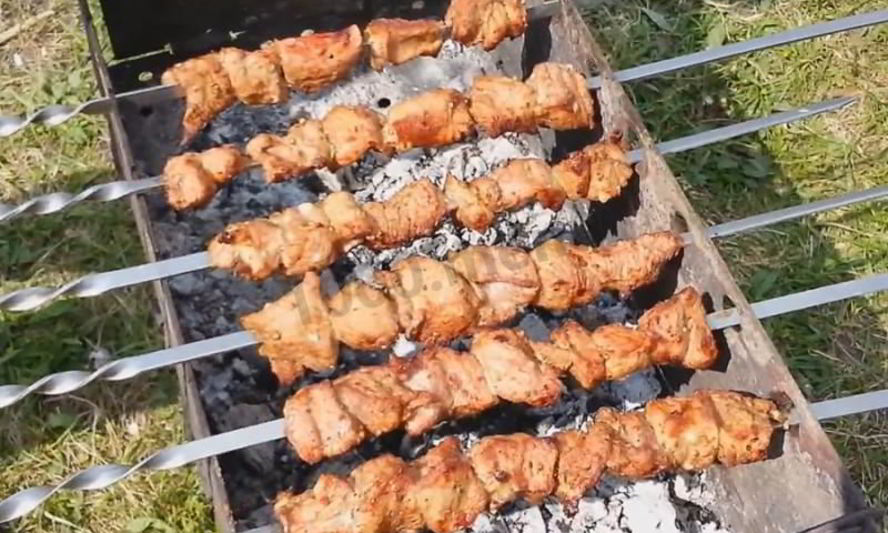 Рецепт шашлыка из телятины на газированной воде