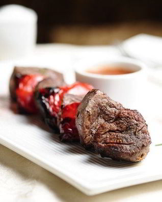 Шашлык из телятины в духовке