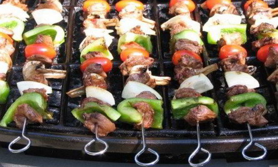 Рецепт шашлыка из ягненка с мятой и помидорами