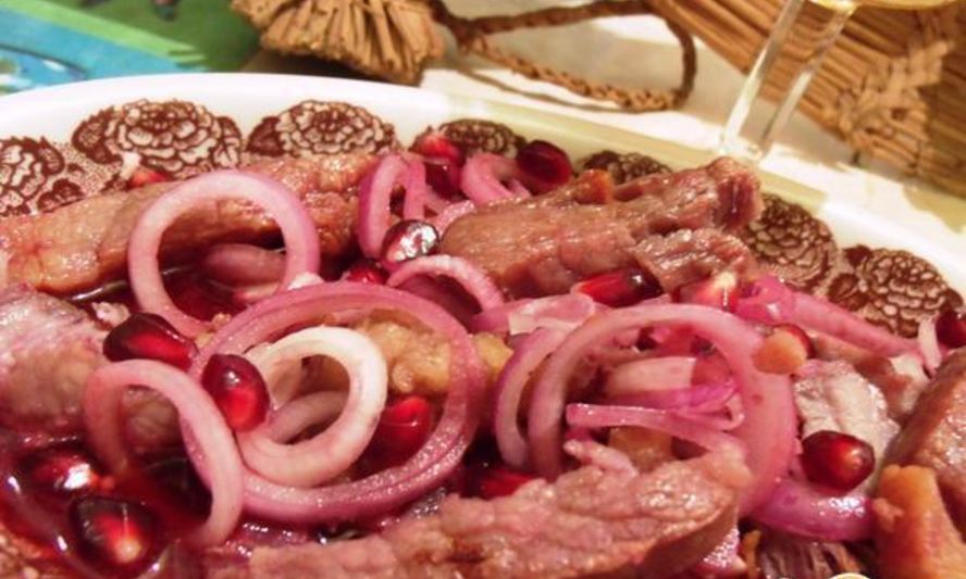 Рецепт шашлыка с гранатовыма сокома
