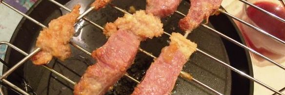 шашлык с гранатовым соком