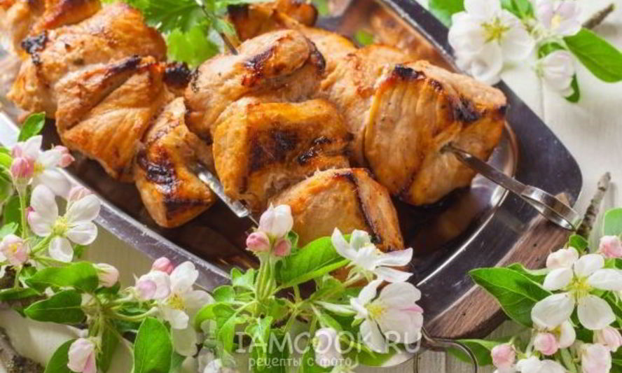 Рецепт шашлыка в духовке с дымком