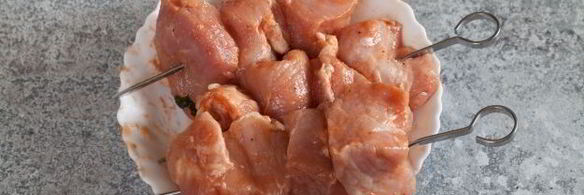 шашлык в духовке с дымком