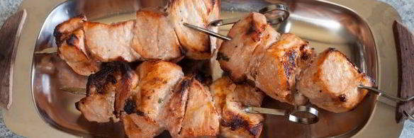 шашлык в духовке с дымком