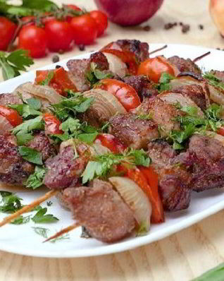 Шашлык в рукаве