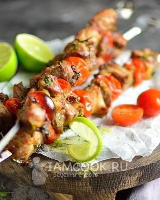 Шашлык в собственном соку