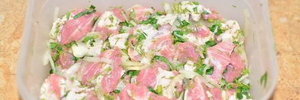 шашлык в собственном соку