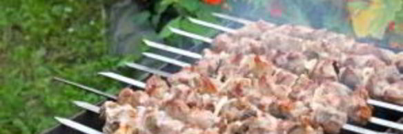 сочный шашлык из свинины