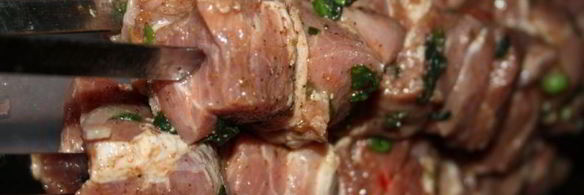 сочный шашлык из свиной шеи