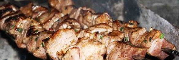 сочный шашлык из свиной шеи