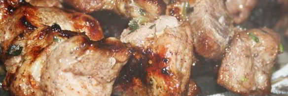 сочный шашлык из свиной шеи