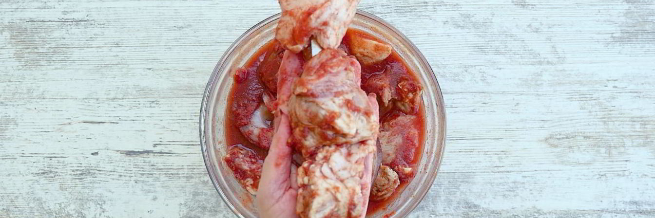 Томатный маринад для шашлыка