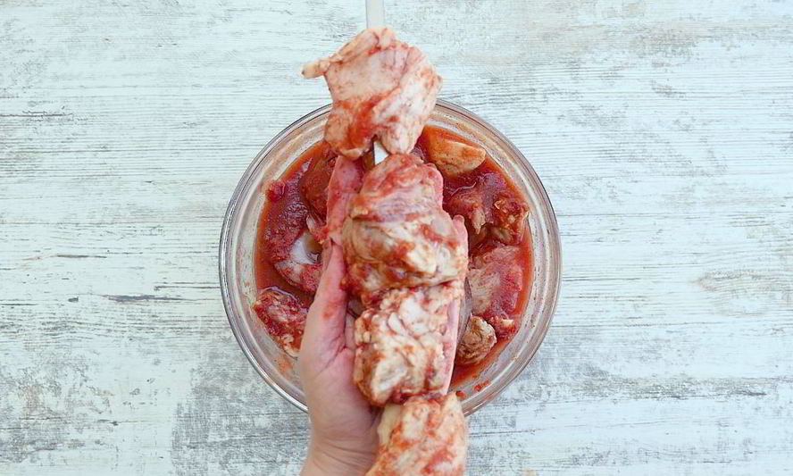 Рецепт томатного маринада для шашлыка