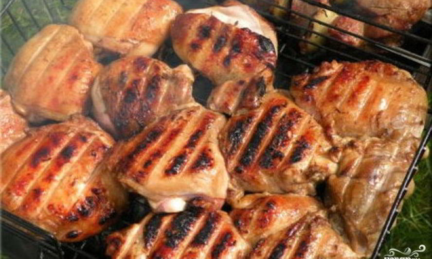 Рецепт вкусного маринада для шашлыка из курицы