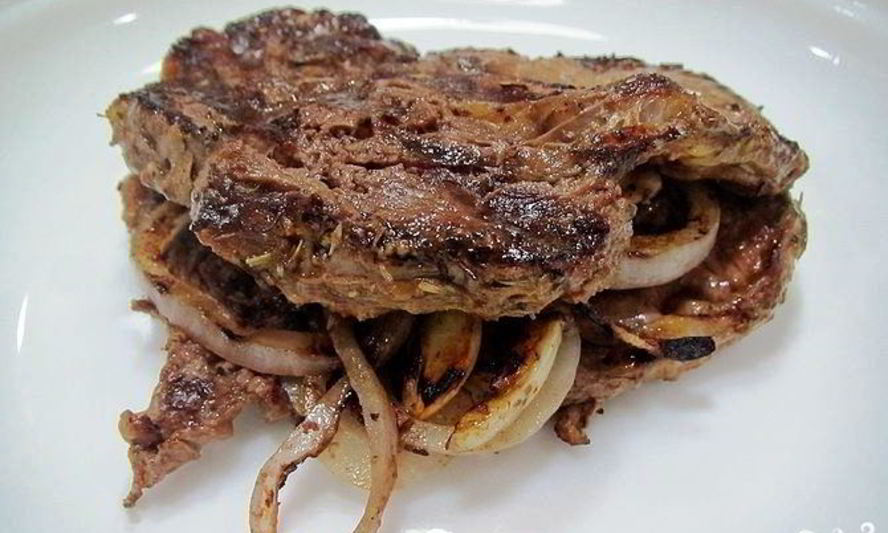 Рецепт фаршированного стейка