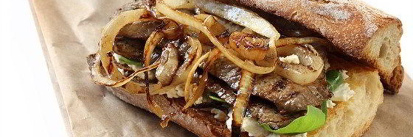 Говяжьи стейки в багете