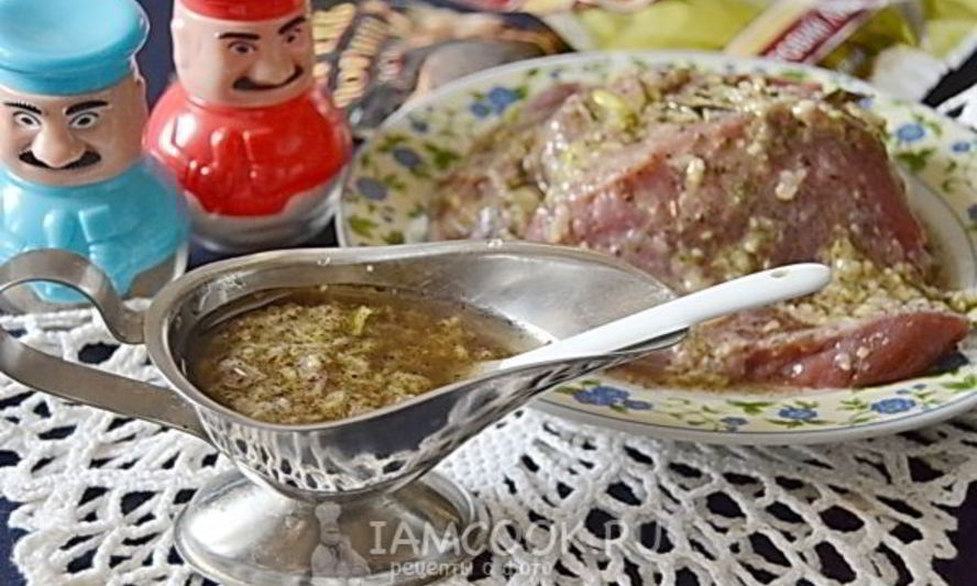 Рецепт маринада для стейка из говядины