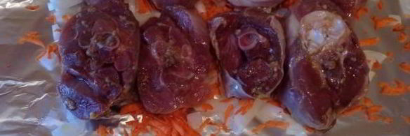 стейк индейки с косточкой в духовке