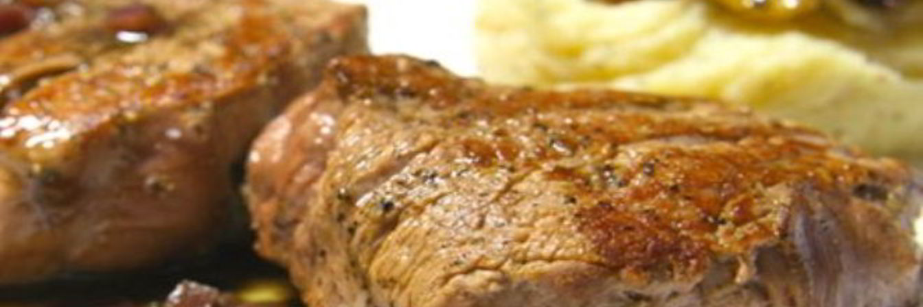 Стейк из баранины на сковороде