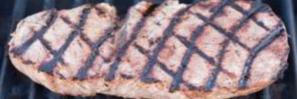 стейк из говядины на гриле