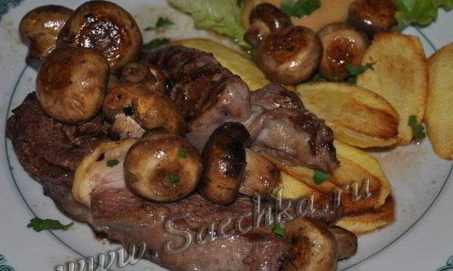 Рецепт стейка из говядины