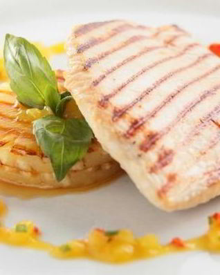 Стейк из индейки на сковороде