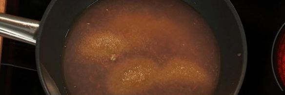 стейк на гриле с дыней, тыквой и ростками сои