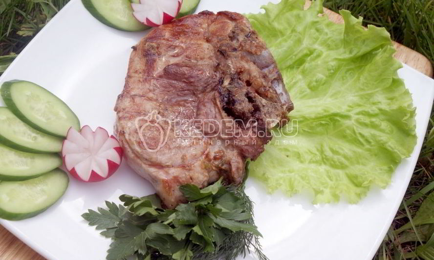 Рецепт стейка на гриле