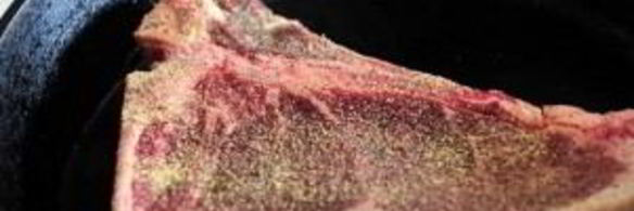 стейк на кости в духовке