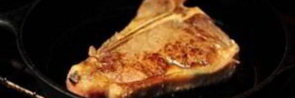 стейк на кости в духовке