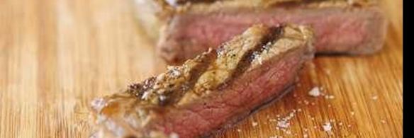 стейк портерхаус с маслом из красного вина