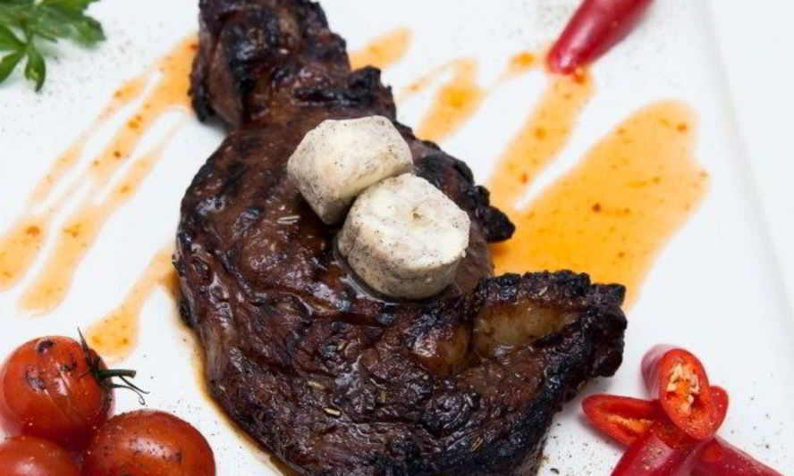 Рецепт стейка рибай с ароматным маслом