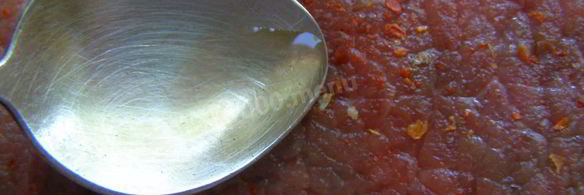 стейк с кровью из говядины