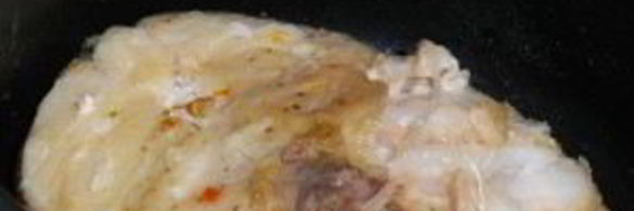 стейк трески в мультиварке