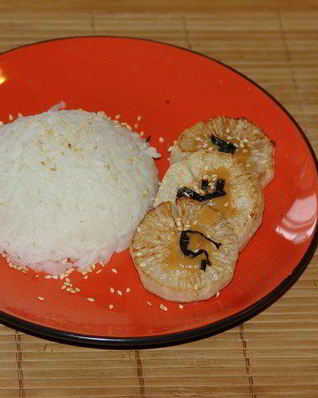 Стейки из дайкона