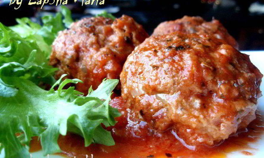 Рецепт говяжьих тефтелей с фасолью и моцареллой