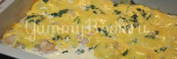 куриные тефтельки под сырным соусом