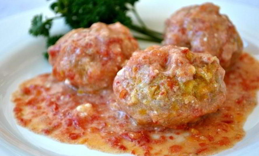 Рецепт мясных тефтелей с тыквой