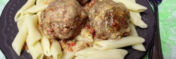 мясные тефтели в соусе со сладким перцем