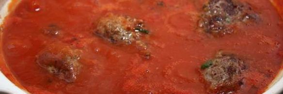 мясные тефтели в томатном соусе