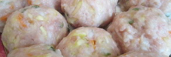 тефтели индюшачьи с овощами и мятой