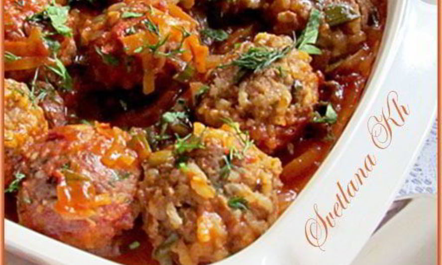 Рецепт тефтелей из духовки