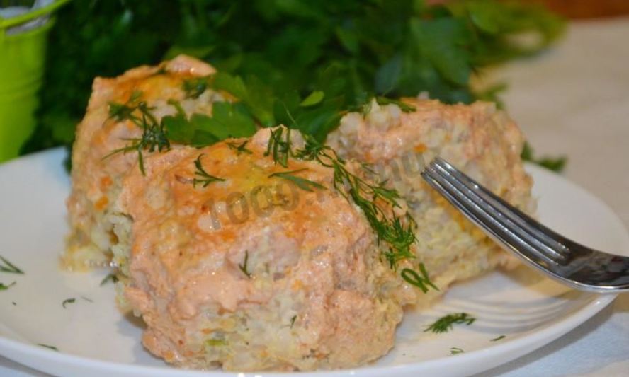 Рецепт тефтелей из индейки в духовке с рисом