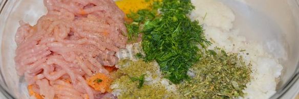 тефтели из индейки в духовке с рисом