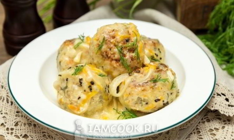 Рецепт тефтелей из индейки в сметанном соусе