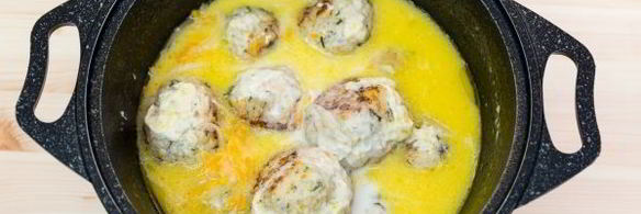 тефтели из индейки в сметанном соусе