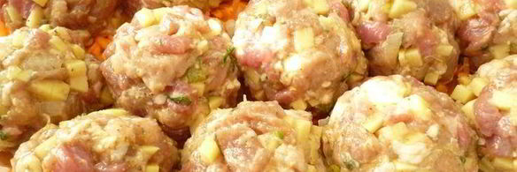 тефтели из рубленого мяса с картофелем