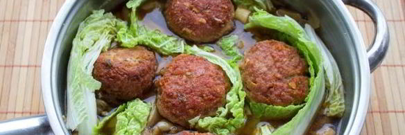 тефтели львиные головы