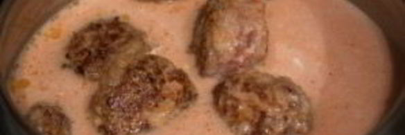 тефтели под соусом