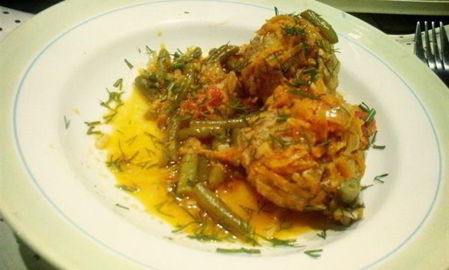 Рецепт тефтелей с гарниром